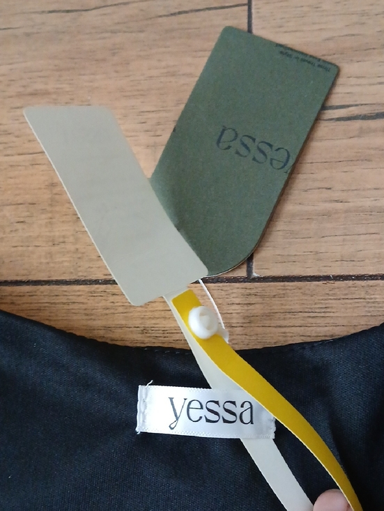 Black & Gold Art Deco Floral Cocktail Fringe V-Neck Beaded Dress New Large - Picture 12 of 16